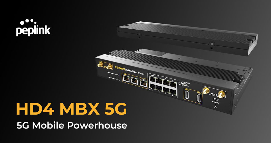 Cellular Router Peplink HD4 MBX 5G (1)