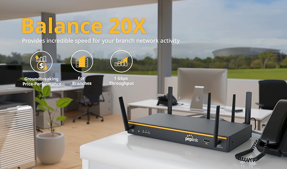 Giải pháp Peplink dành cho hệ thống mạng doanh nghiệp (1)