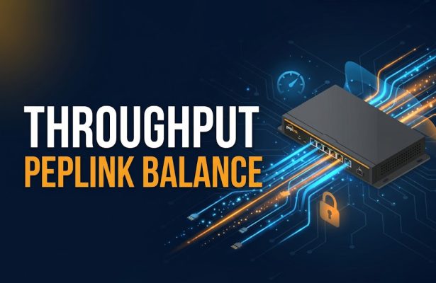 Throughput Peplink Balance: Router và SpeedFusion khác nhau thế nào?